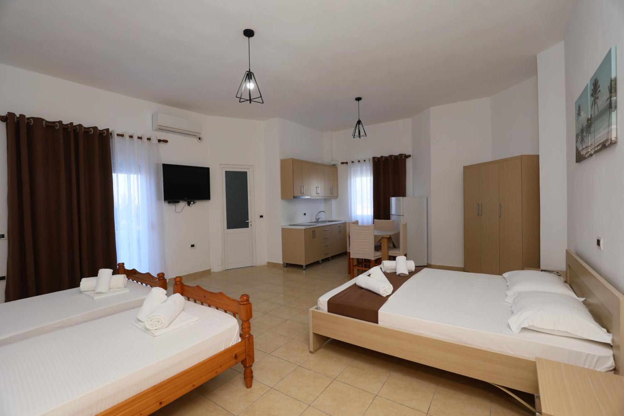 Michelle Apartments Ksamil Dış mekan fotoğraf